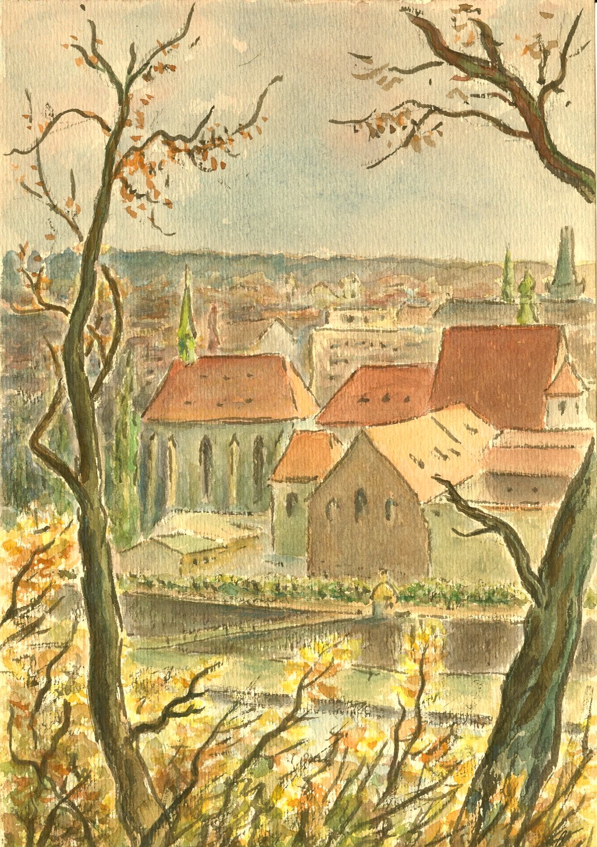 1989_Praha_0014_Klášter_sv_Anežky_České