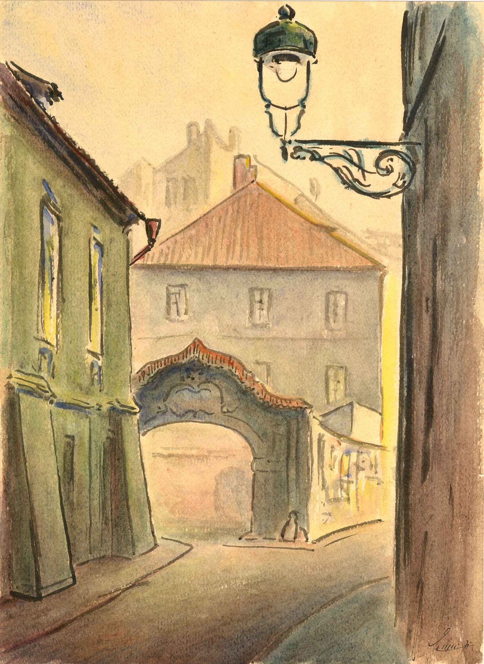 1971_Praha_0064_Brána_Anenského_kláštera
