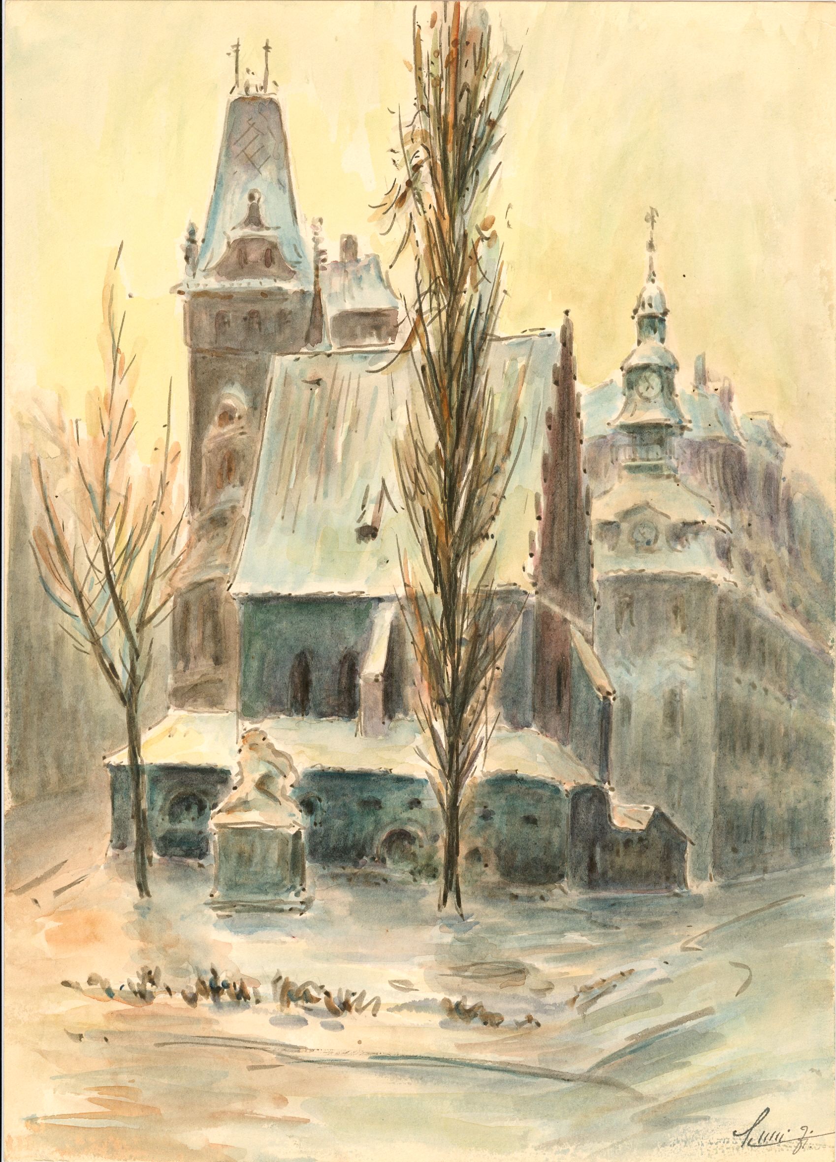 1971_Praha_0111_Staronová_synagoga-Maiselova_ulice