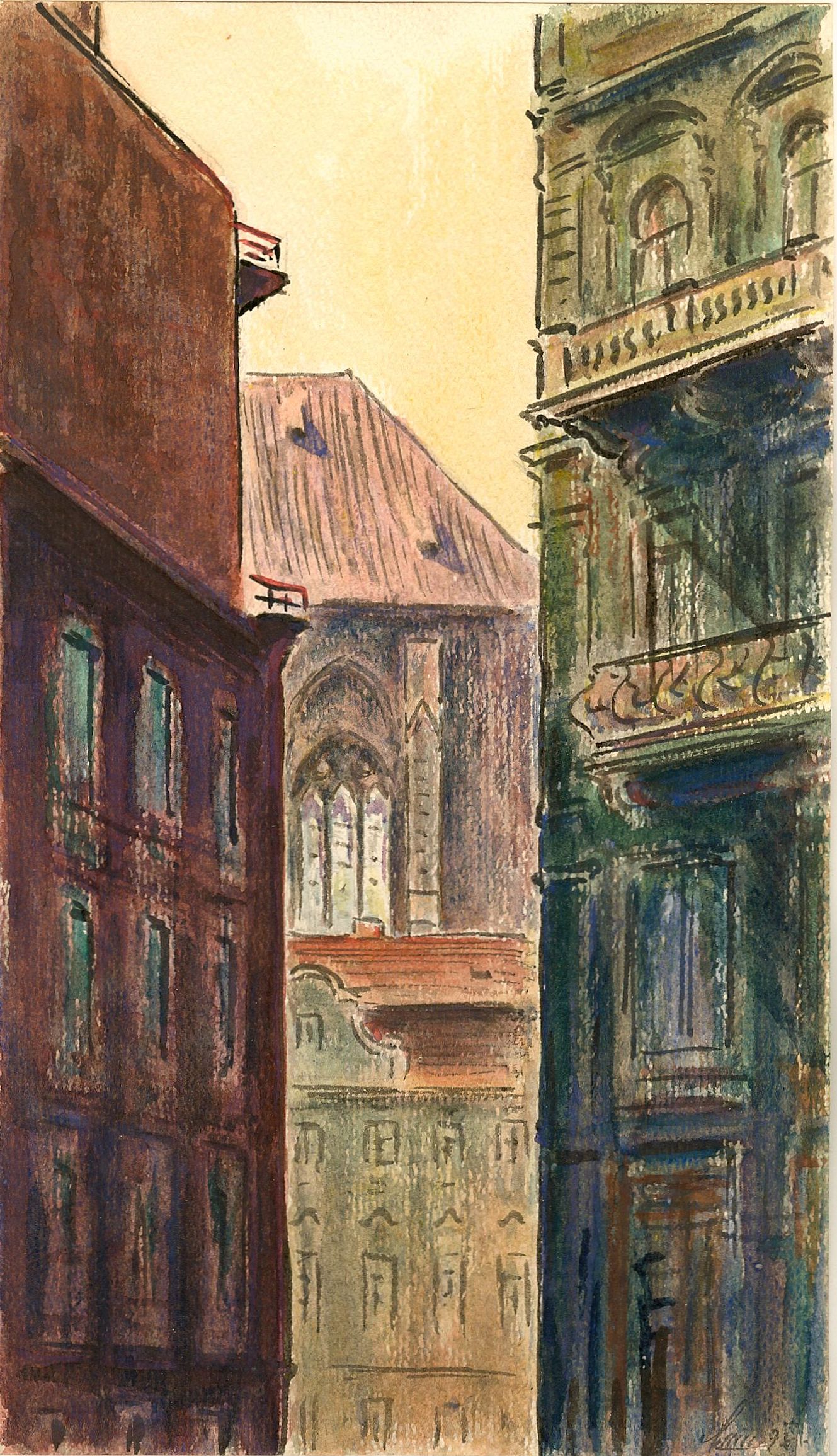 1972_Praha_0116_Myší_díra-Václavské_náměstí